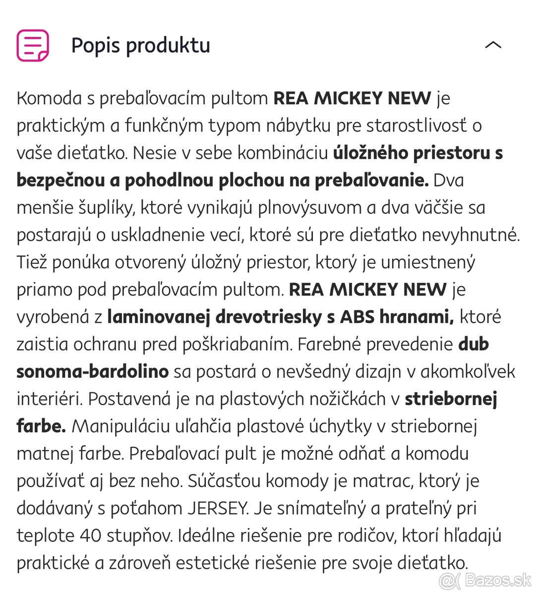 Komoda a prebalovacim pultom - 6