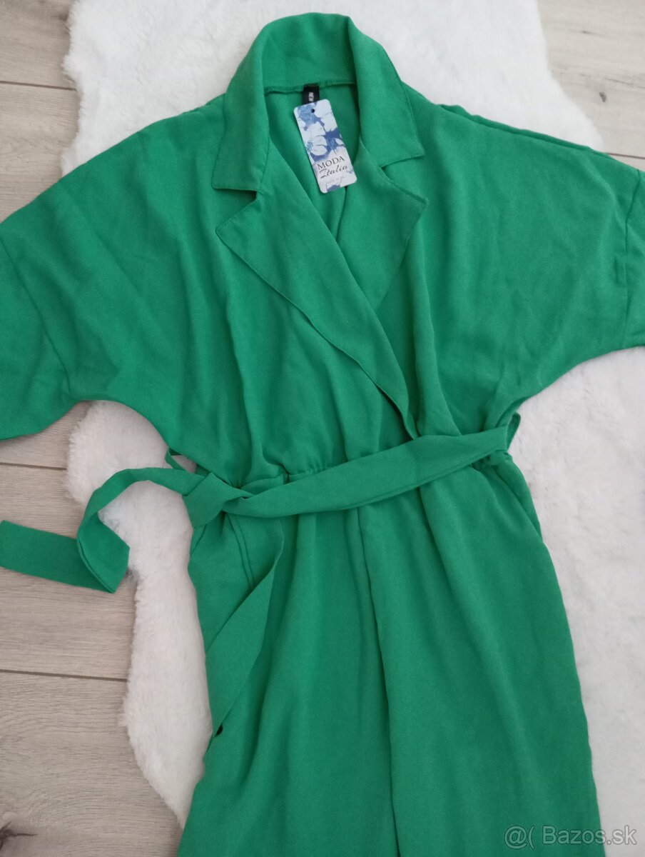 Dámsky zeleny overal M - 6