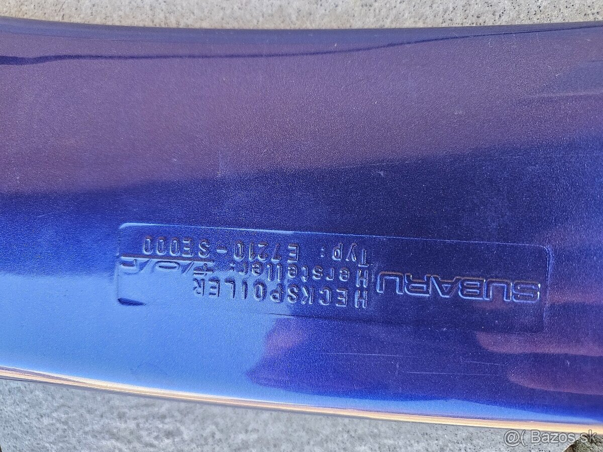 Subaru impreza wrx sti dvere kridlo volant kufor naraznik - 6