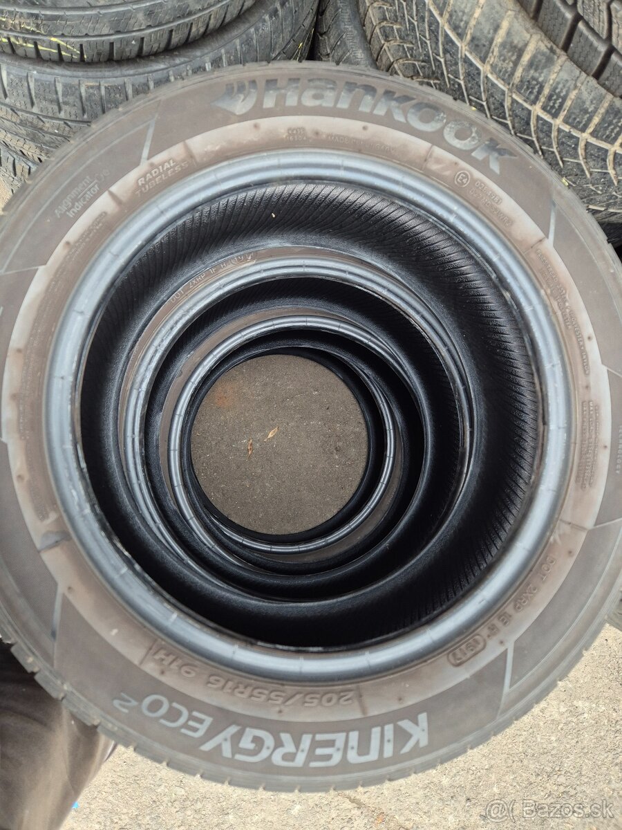 Predam letne pneu 4x 205/55R16 Hankook - 6