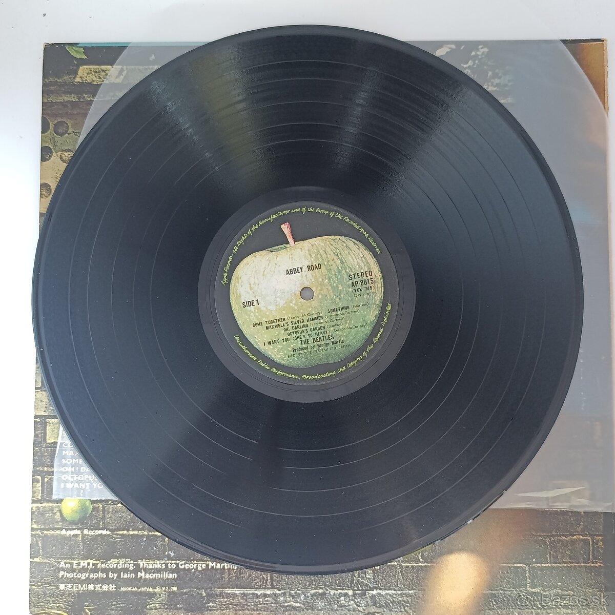 LP Beatles - ABBEY ROAD japonské vydanie - 6