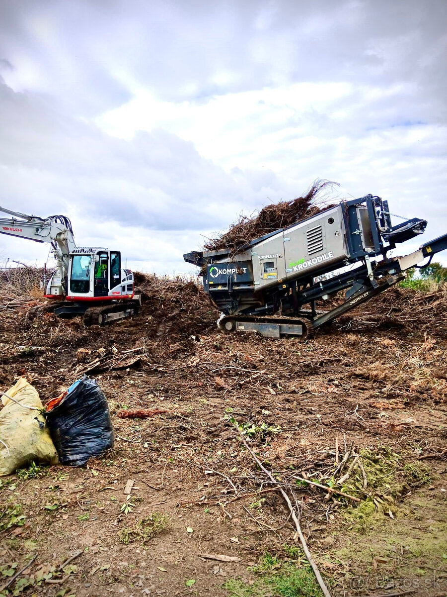 ♻️ Drvenie stavebného a bio odpadu - 6
