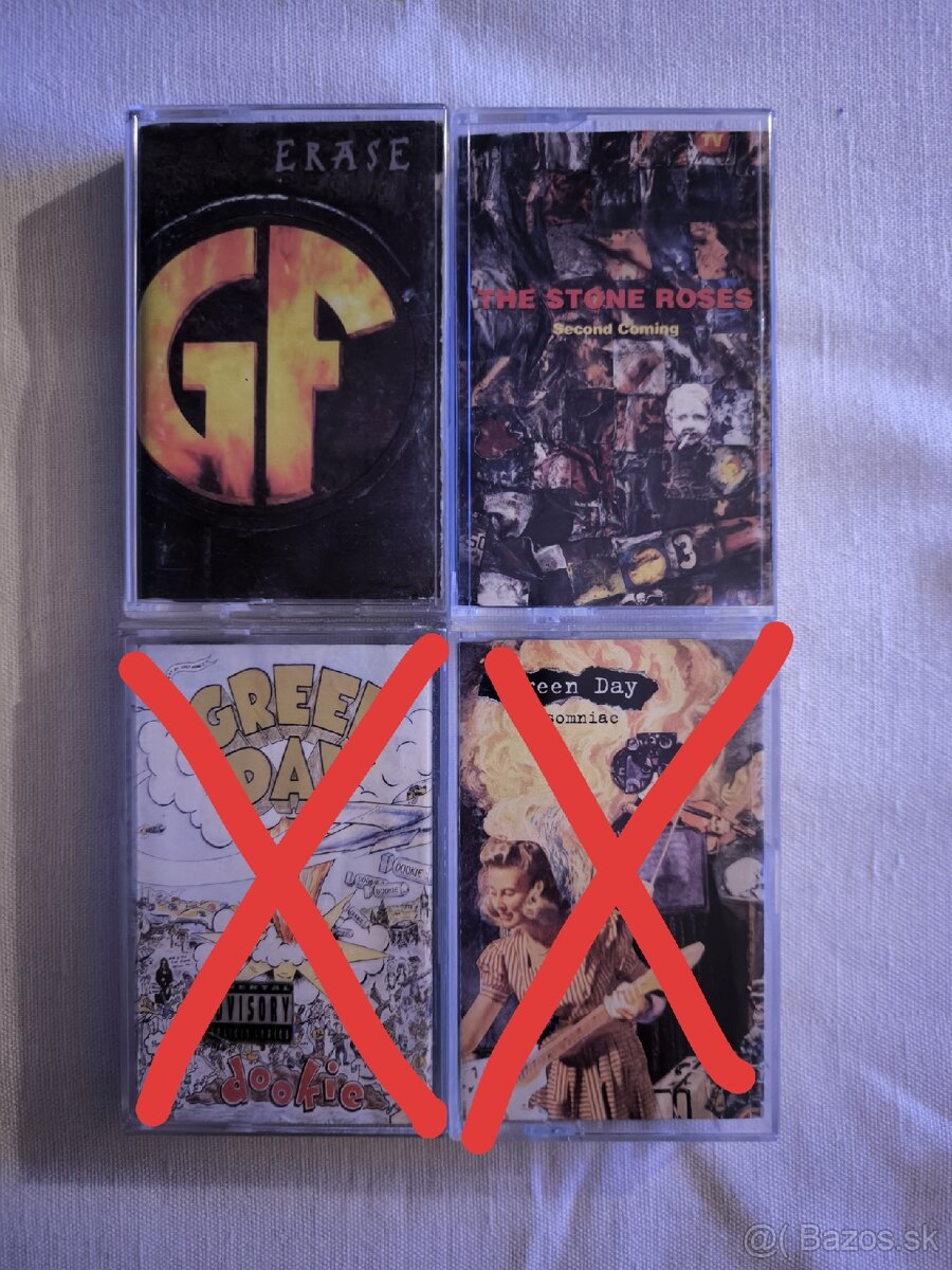 MC kazety originalky rôzne - 6