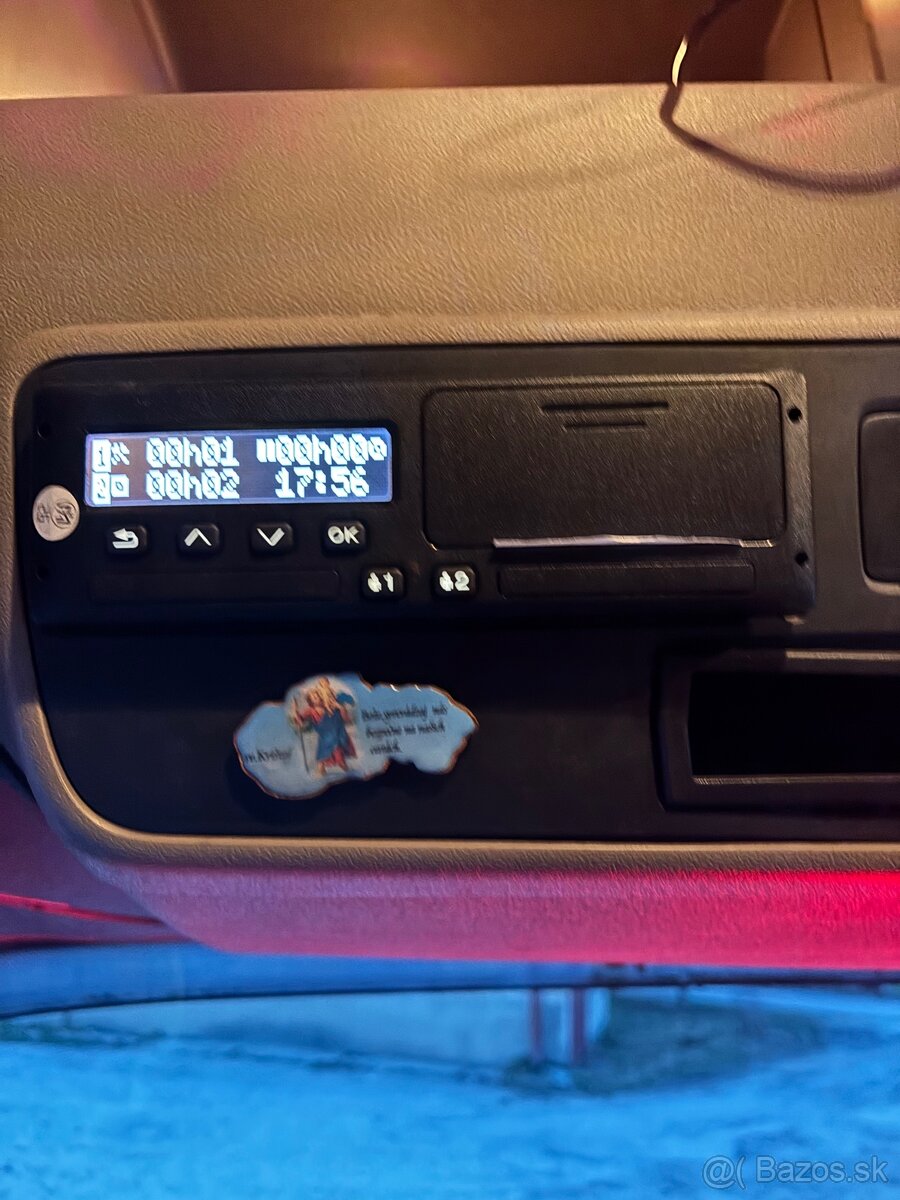 Scania r480 tachograf 2. Generácie - 6