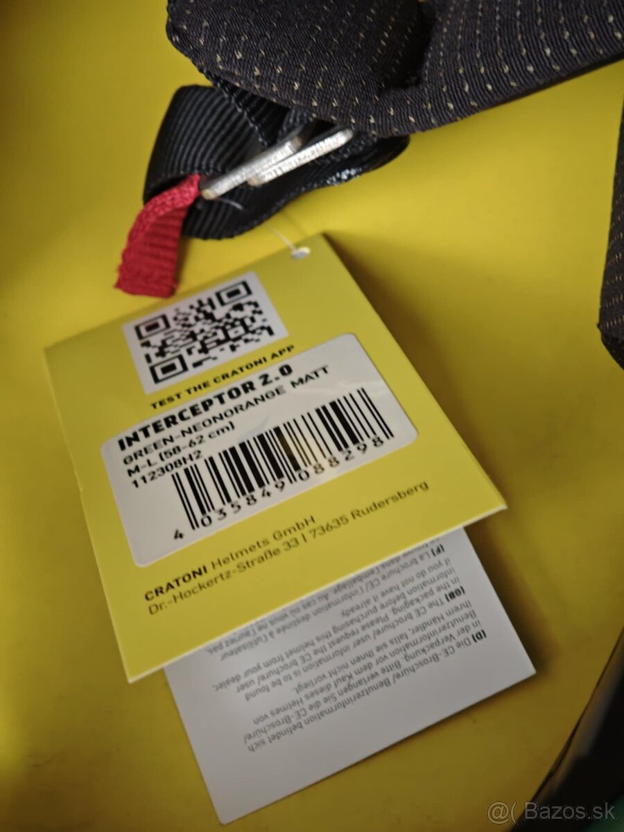 CRATONI INTERCEPTOR 2.0 fullface prilba integrála, nová - 6