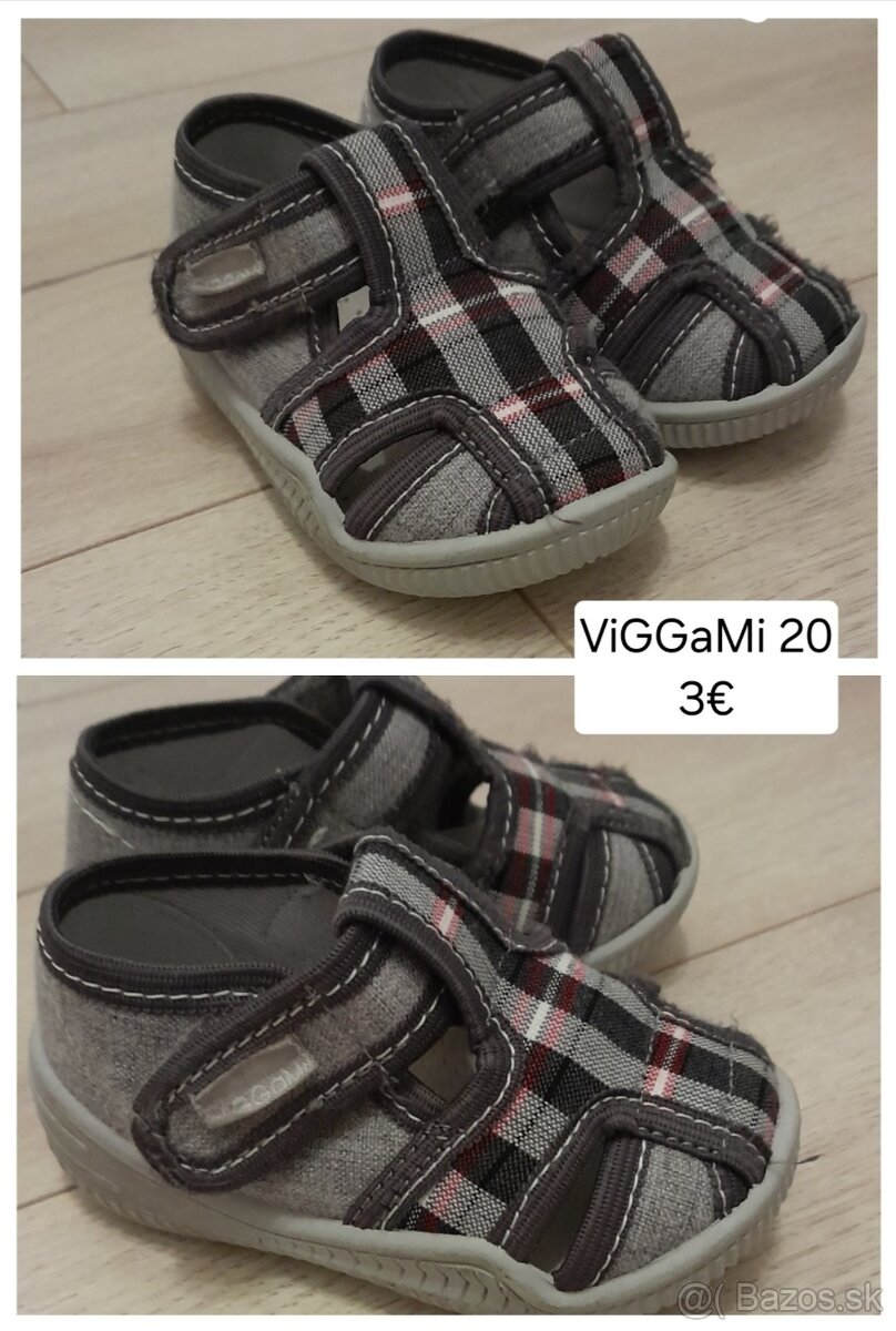 Chlapčenské papuče, gumenne sandále 20, 21, 23 - 6