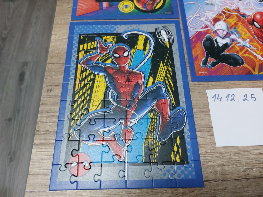 puzzle 4v1 Hotwheels / Spider man - 6
