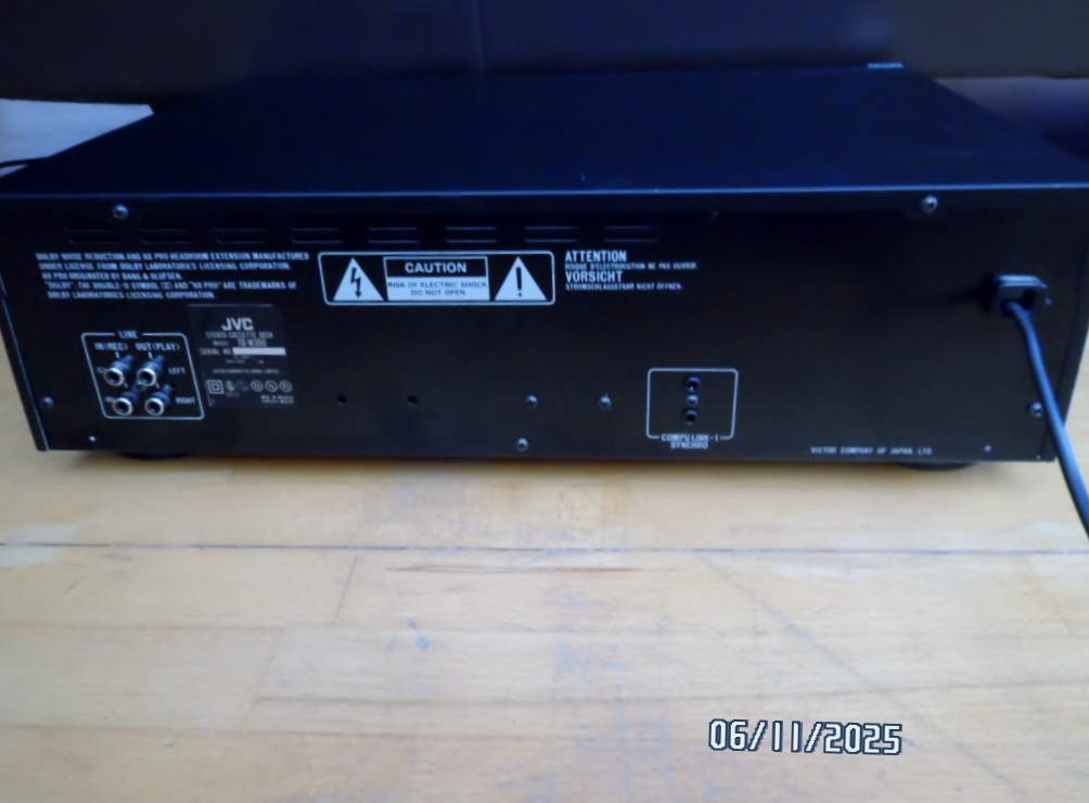 Kazetový magnetofón JVC TD-306 - 6