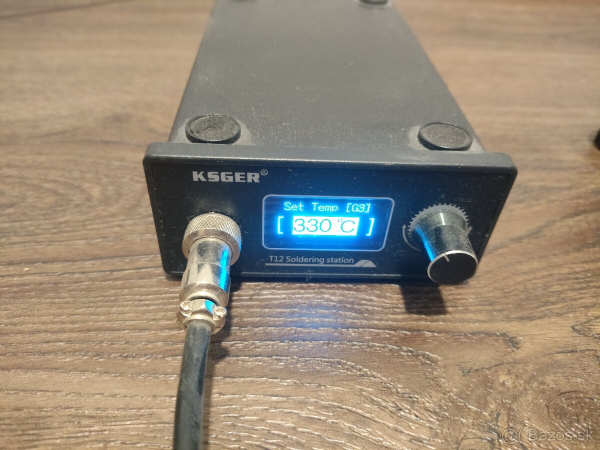 100W spájkovačka KSGER s OLED displejom - 6