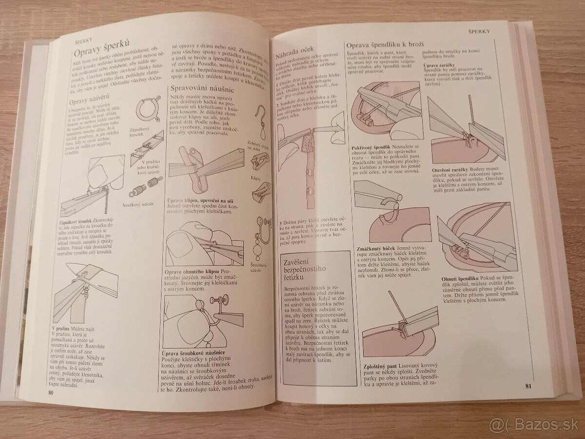 kniha : STAROŽITNOSTI - ošetrovanie a opravy. - 6