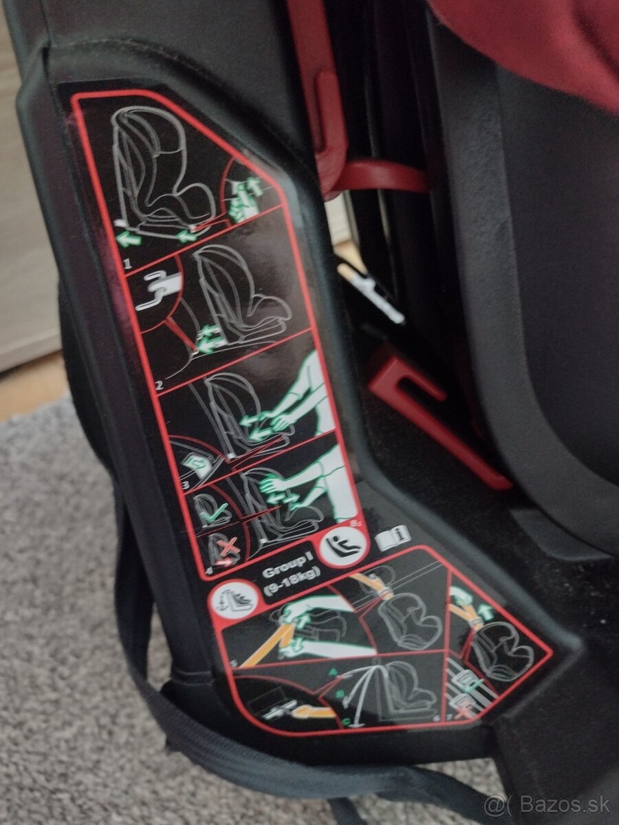 Autosedačka Petite&Mars Prime II Isofix - 6