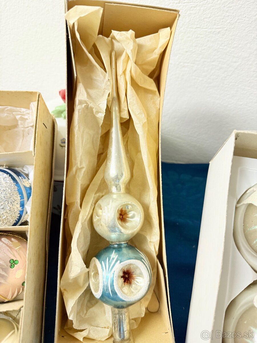 Starozitne vianocne ozdoby Ceskoslovensko a Zapadne Nemecko - 6