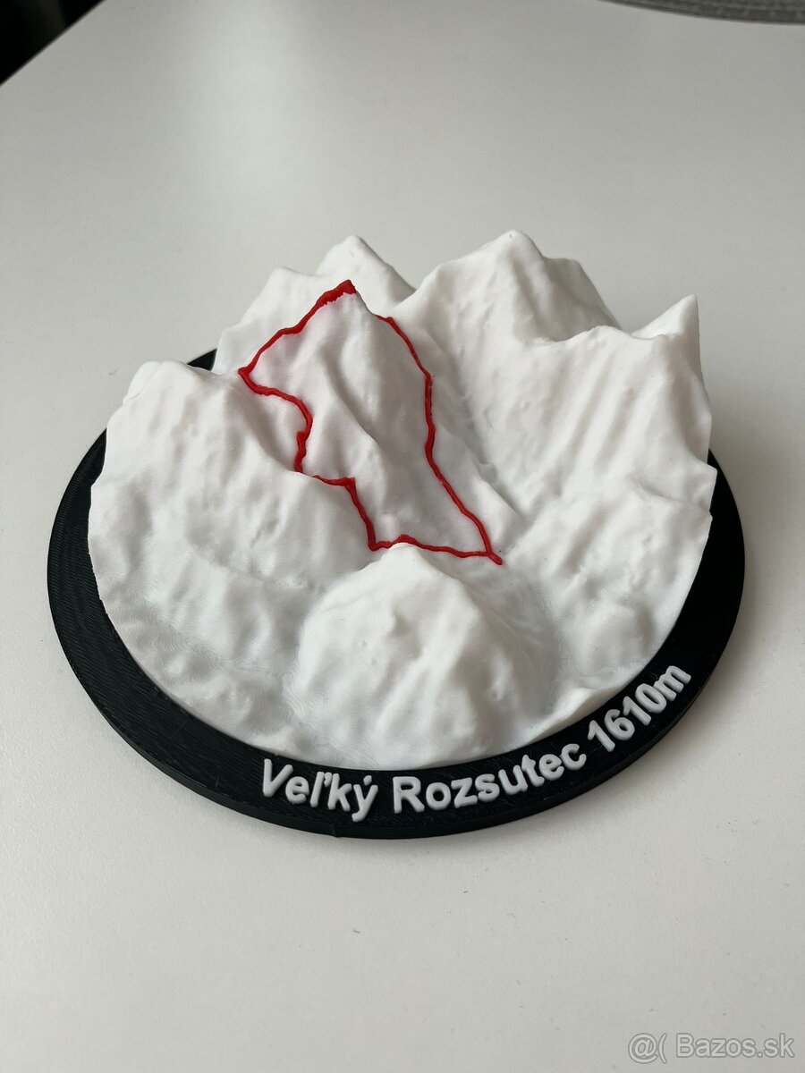 3D personalizovaná mapa tvojej turistiky - 6