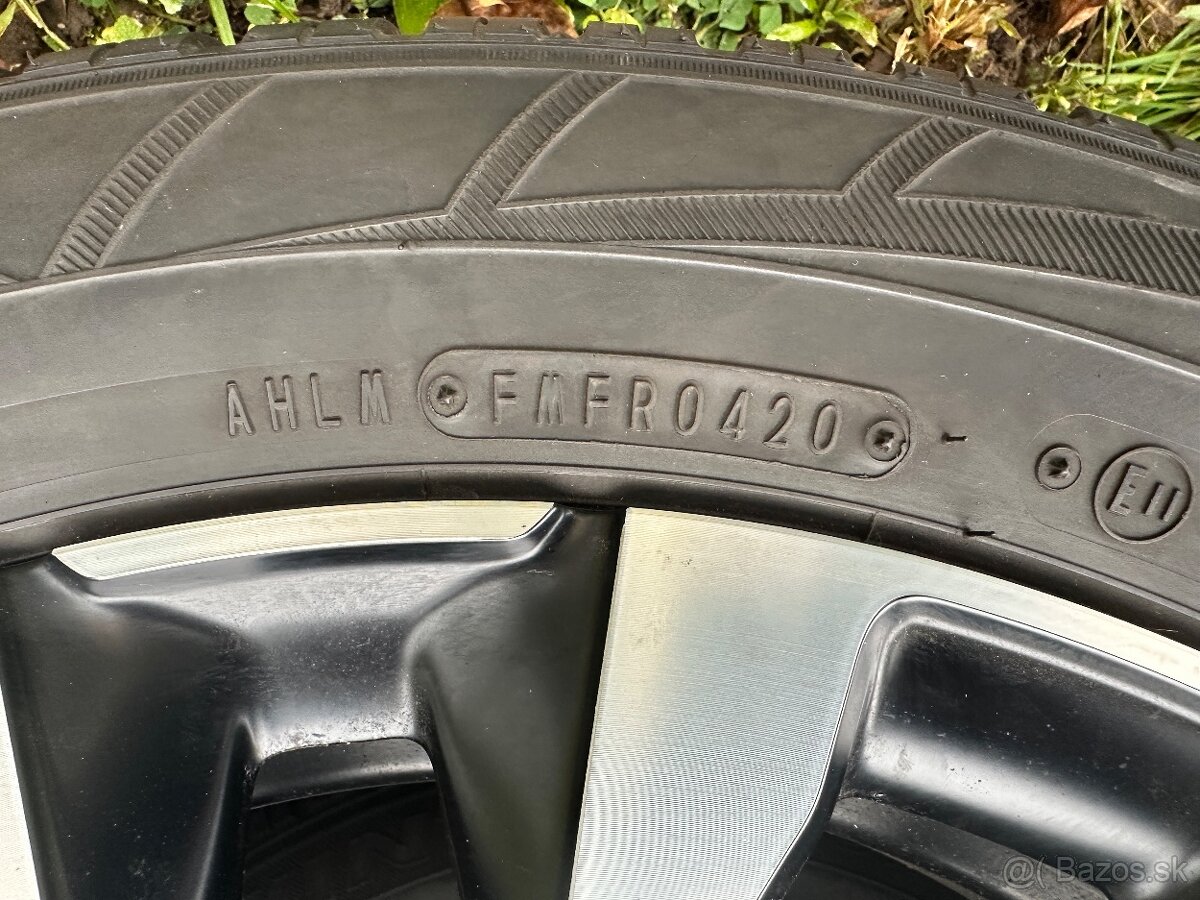 Zimná sada originál Fiat 500 215/55r17 - 6