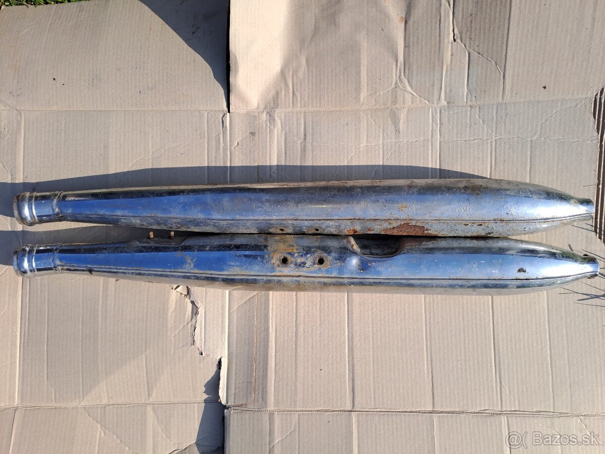 Výfuky jawa 250, 350 Californian - 6