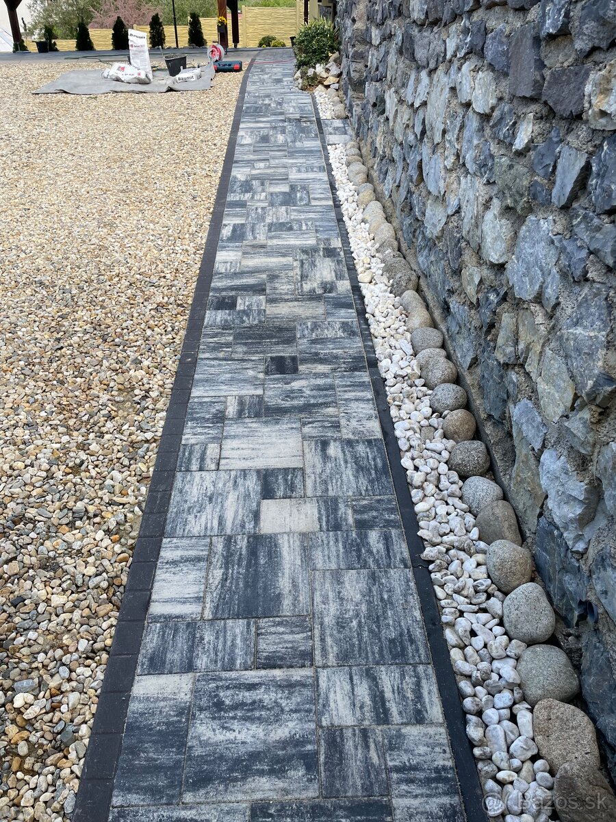 Pokladka zamkovej dlažby - 6