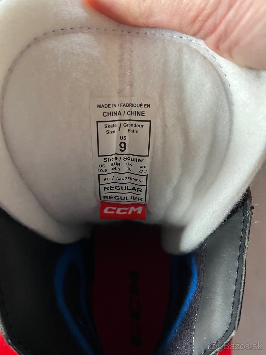 Predám korčule CCM Jetspeed FT670 SR nové - 6