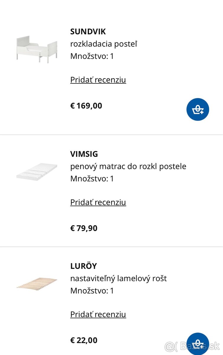 Ikea Sundvik detska posteľ - 6