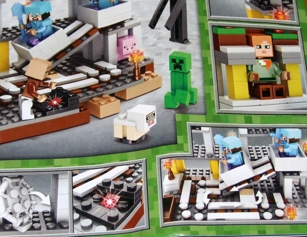 MINECRAFT-Bana+14 ks postaviciek - 6