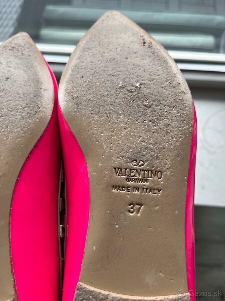 Valentino garavani 37 balerínky topanky luxusne - 6