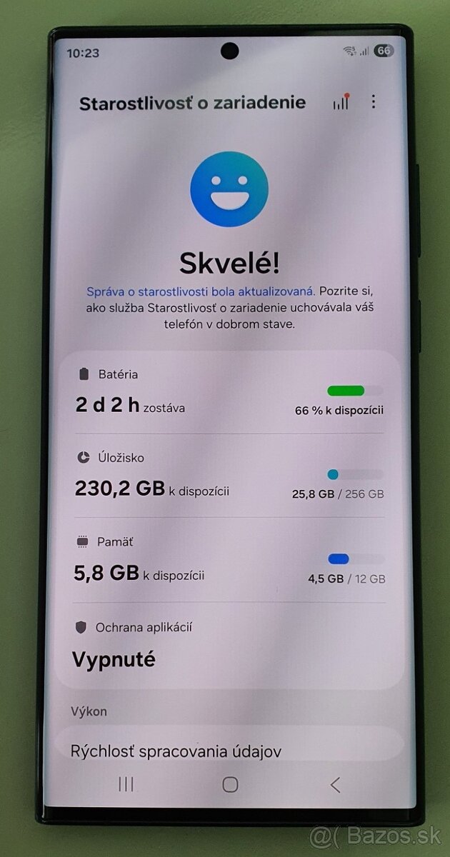 predám SAMSUNG S22 ULTRA + hodinky - 6