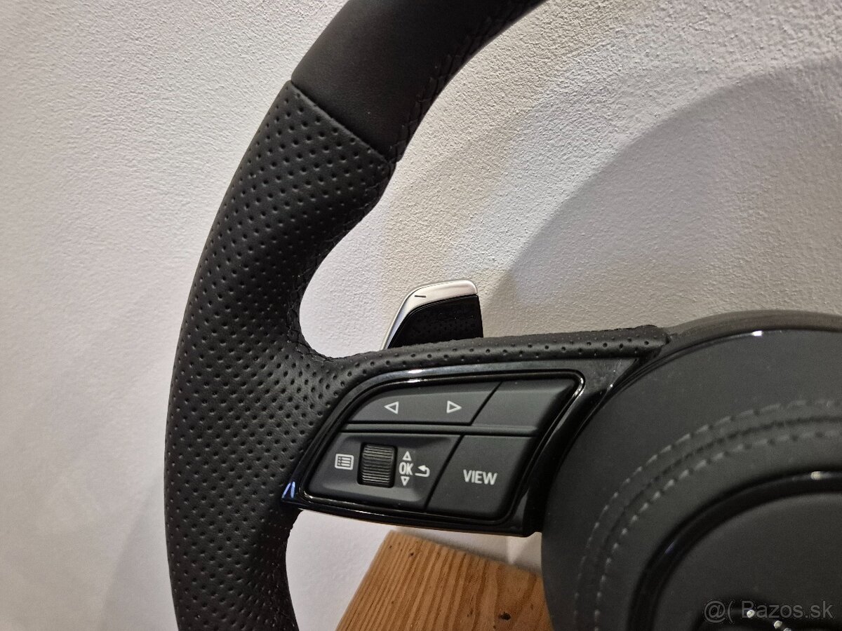 AUDI SLINE VOLANT MULTIFUNKCNY S PÁDLAMI A3 A4 A5 A6 Q5 Q7 - 6