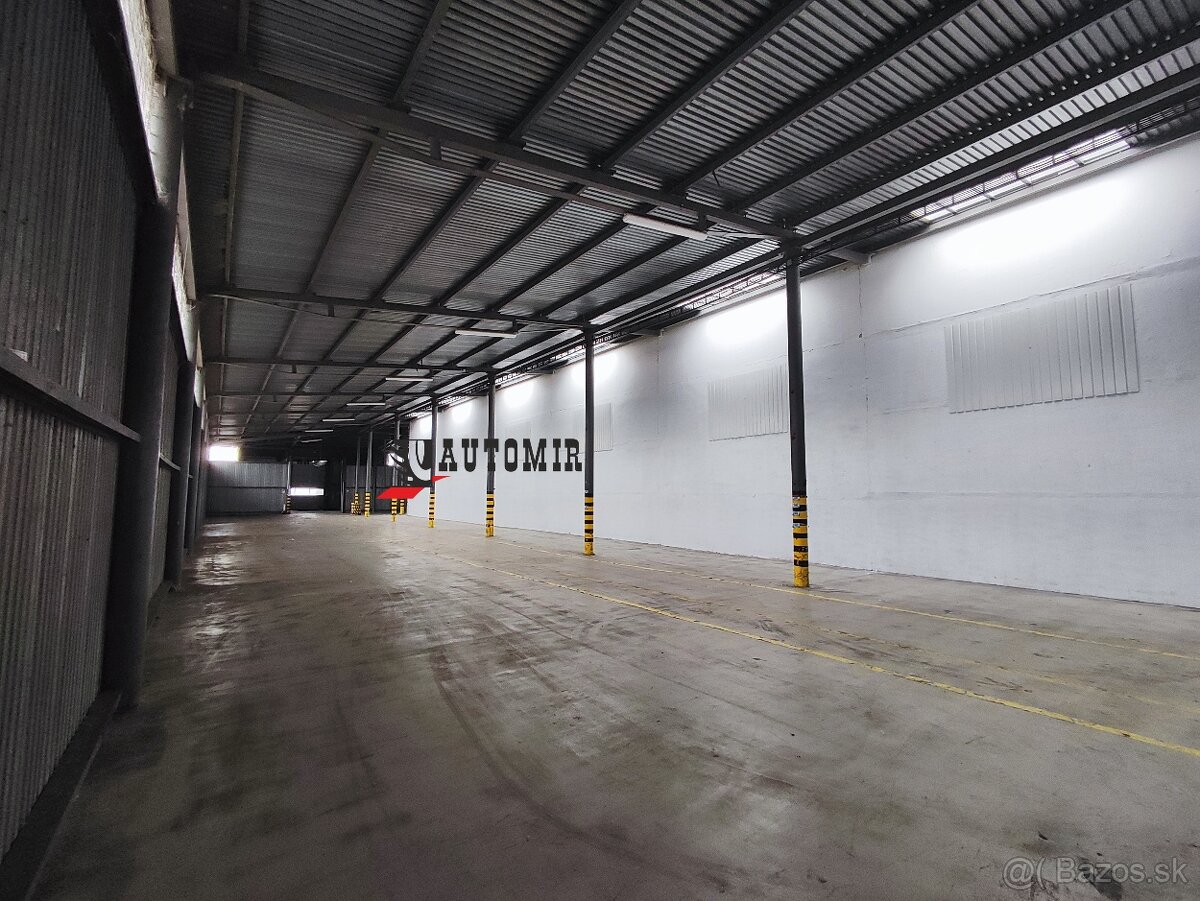 Skladové priestory/vyrobná hala 110-1200 m² – pri D1, 24/7 - 6