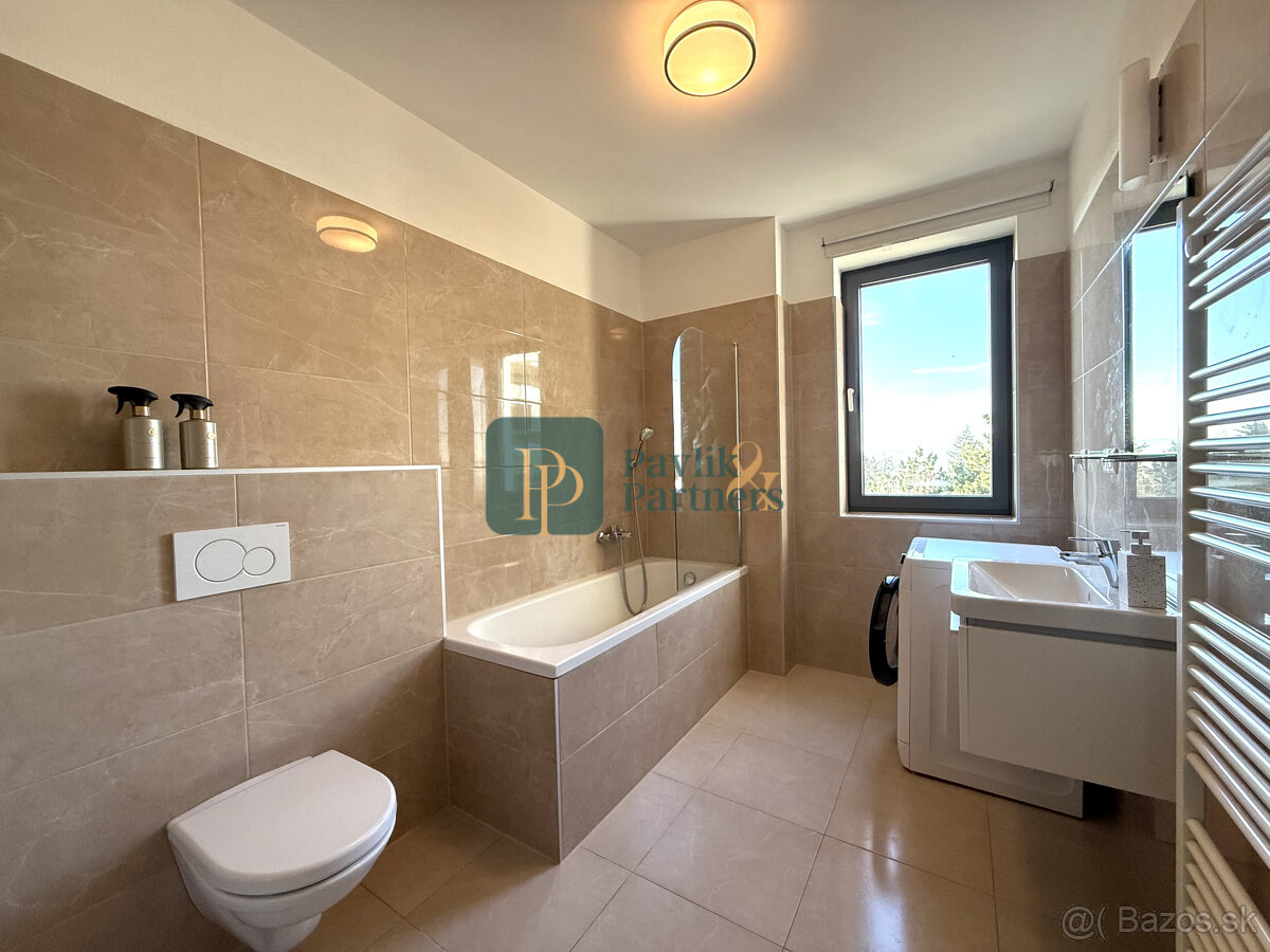 Prenájom 2 izbový byt, Zobor, veľká terasa, garáž, krásne vý - 6