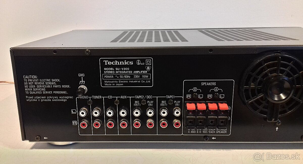 Zostava TECHNICS tuner, equalizer, zosilnovac, CD, deck= C01 - 6