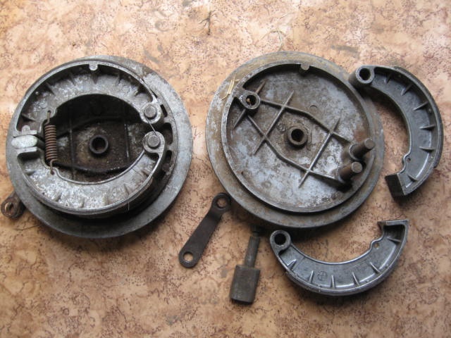 JAWA , ND 16 bubon , štíty, čeluste - 6