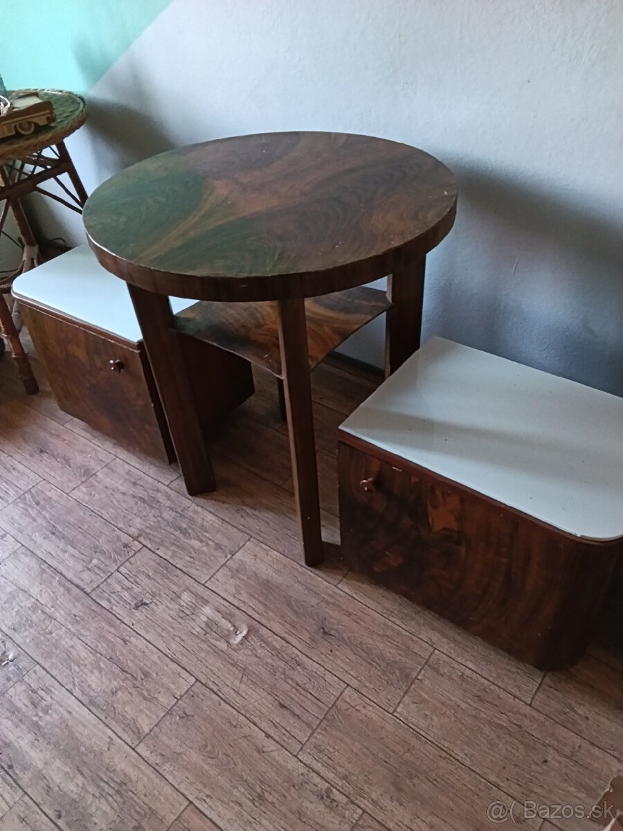 RETRO STOL A RETRO NOCNE STOLIKY - 6