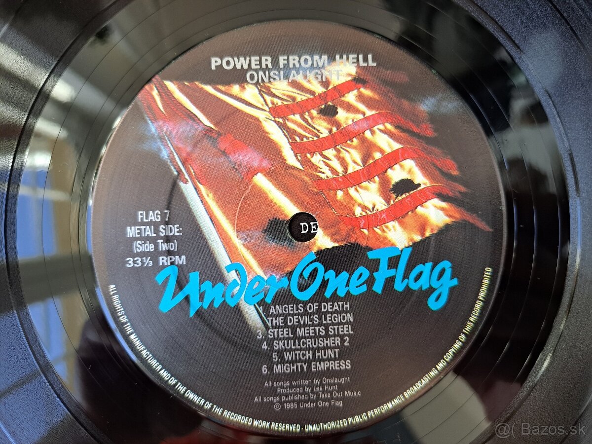 Lp ONSLAUGHT - Power from Hell - 6