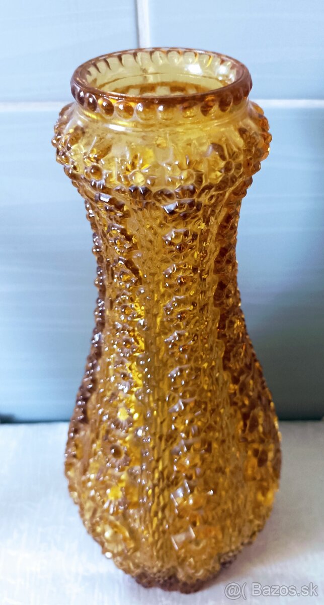 Retro sklenené vázy - 6
