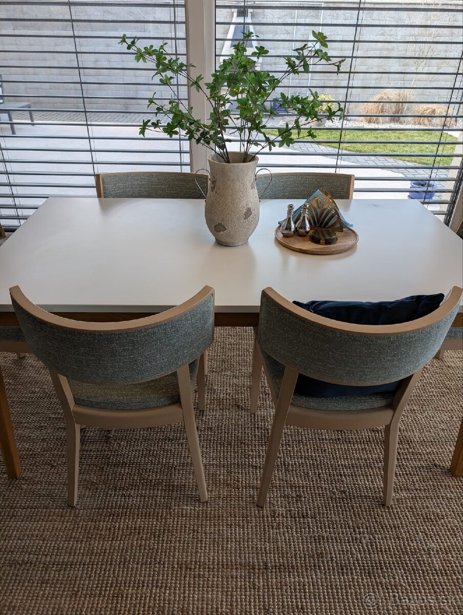 Jedálenský stôl elegantný - 6