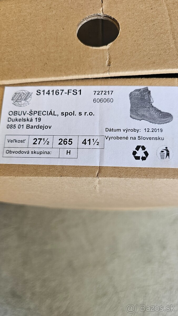 BOSP Squad Special S14167 Goretex Vibram vojenské kanady - 6