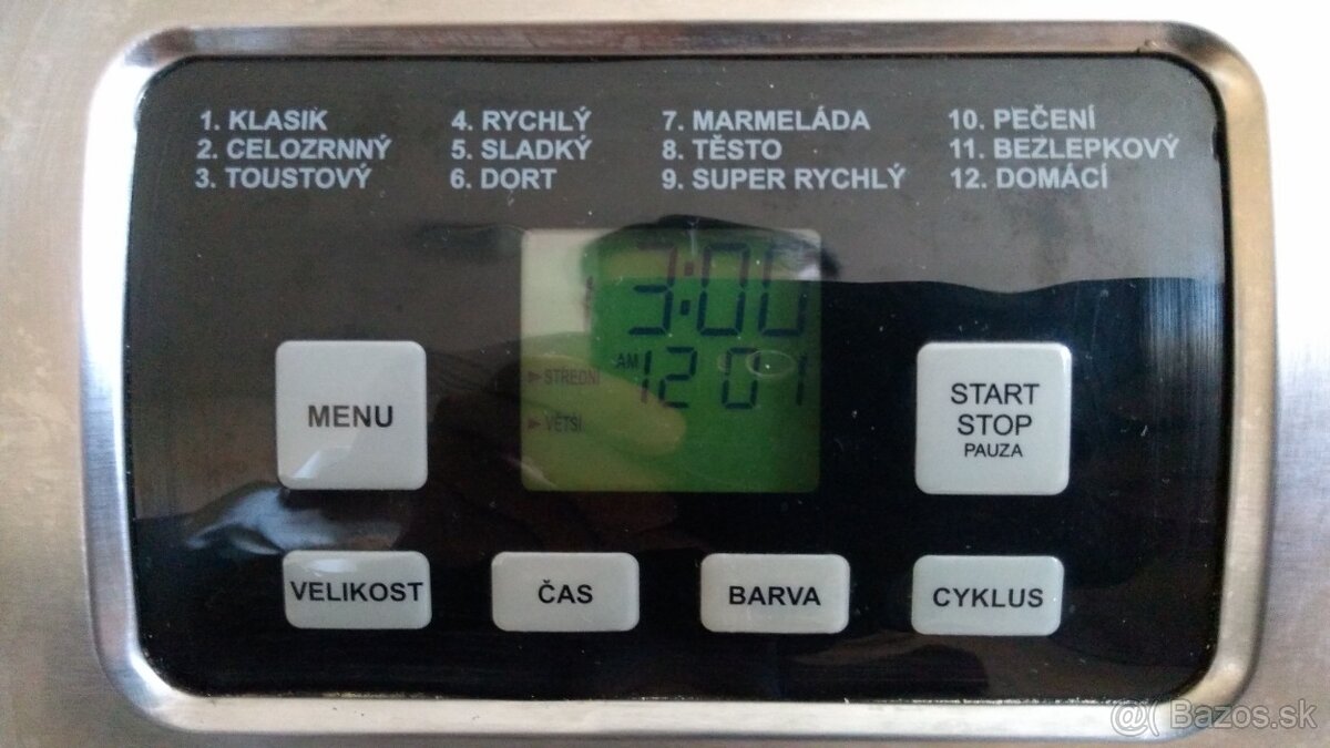 Domáca pekárnička ETA Delicca 7149 90020 - 6