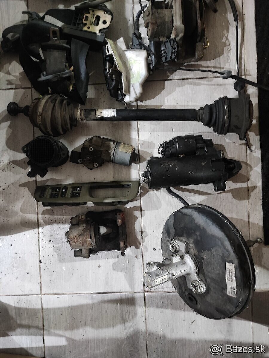 servocerpadlo štartér alternator passat B5 1.9TD 66 kw - 6