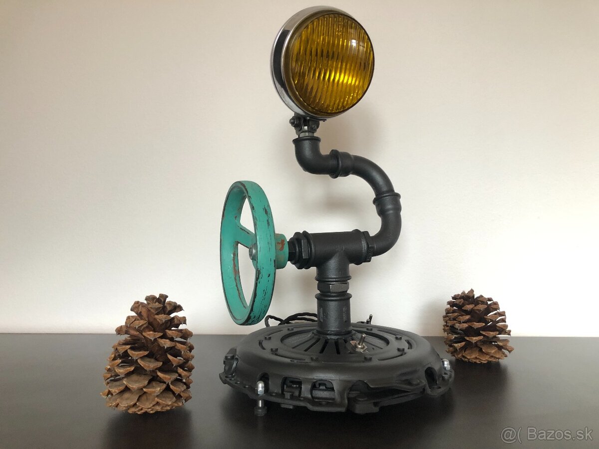 Industriálna lampa - STEAMPUNK V - 6