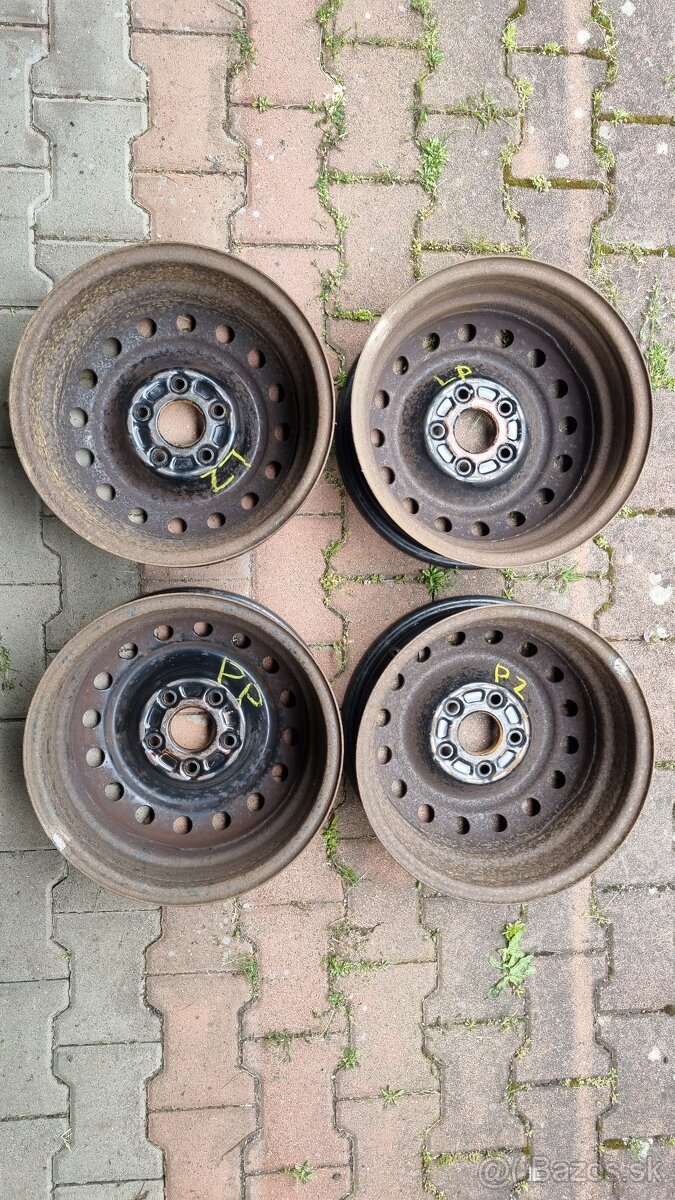 Ocelove (plechove) disky 6JJx15, et50 (R15) - 6