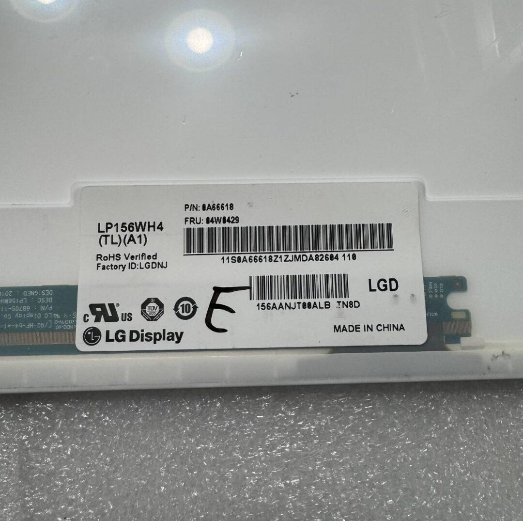 Predám obrazovku do notebooku 15,6" LED display 40pin E - 6