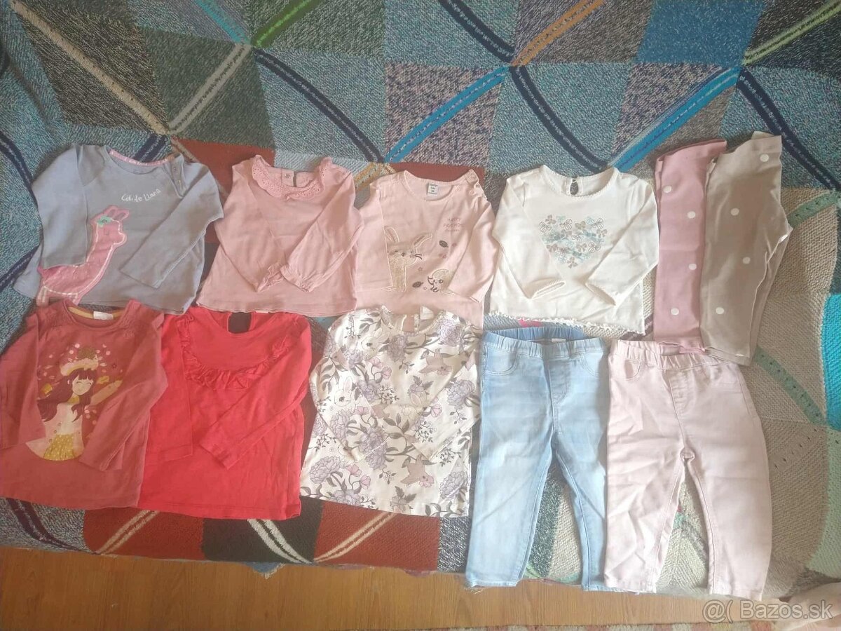 Balík oblečenia pre dievča 80-86 cm - 6