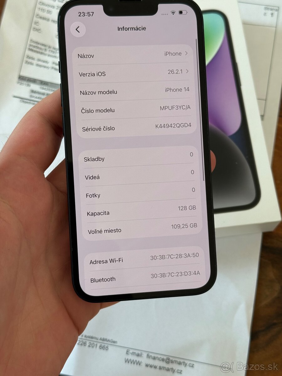 iPhone 14 128gb rok zaruka - 6