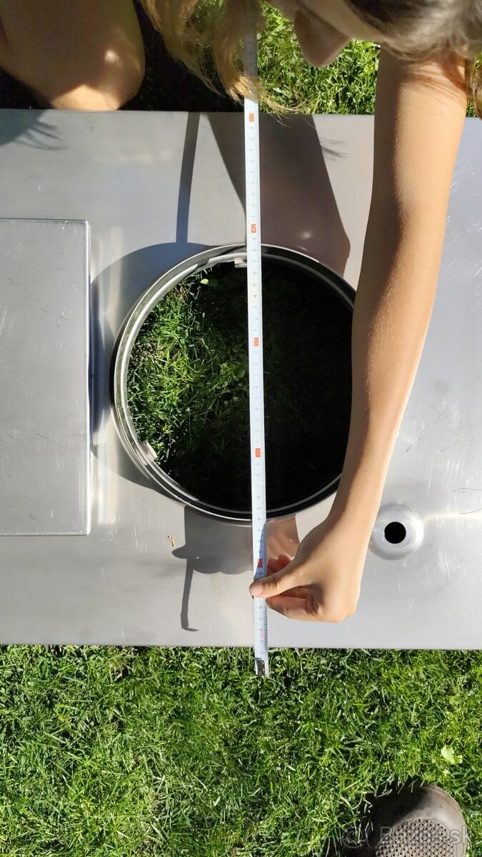 Kominova krycia nerezová doska SCHIEDEL ABSOLUT FINAL - 6