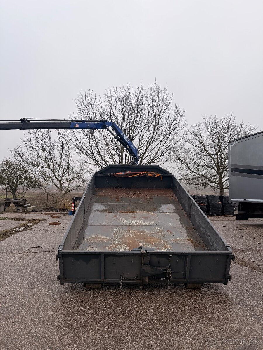 MAN TGL 12.250 hákový nosič kontejnerů + Fassi F105XP - 6