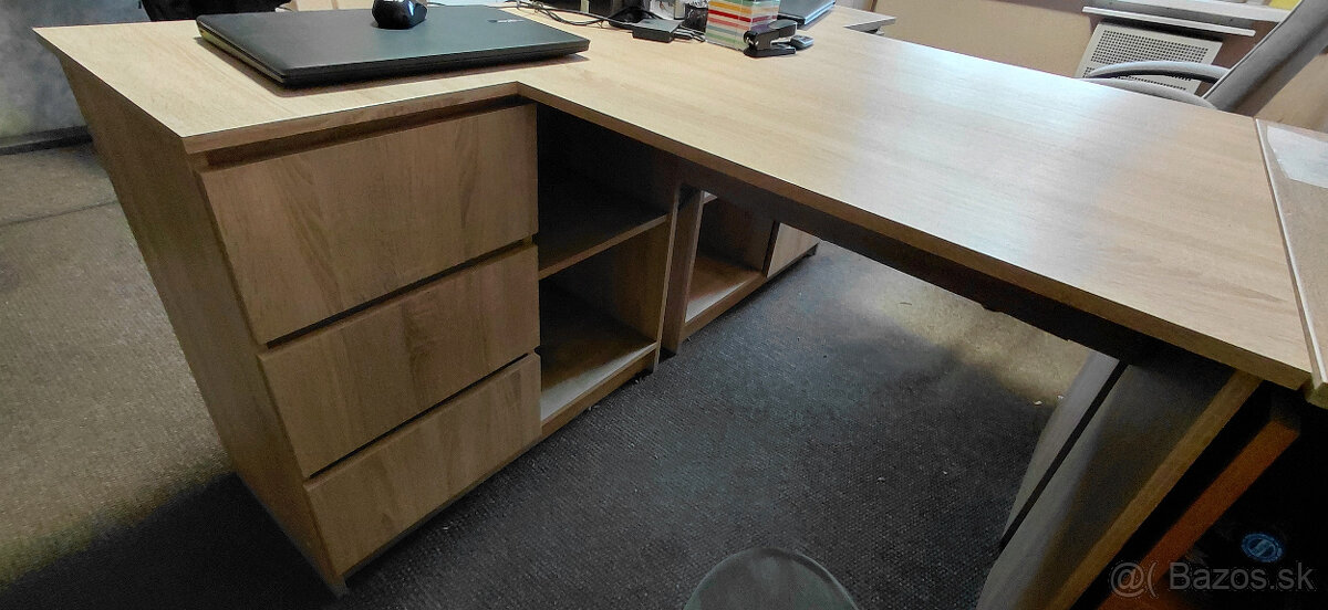 Kancelársky set - stoly + skrine - 6