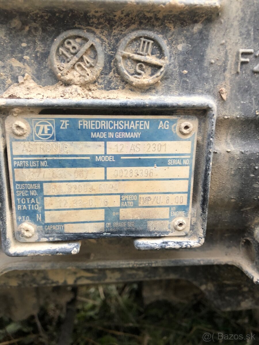 Motor+prevodovka Man Tga - 6