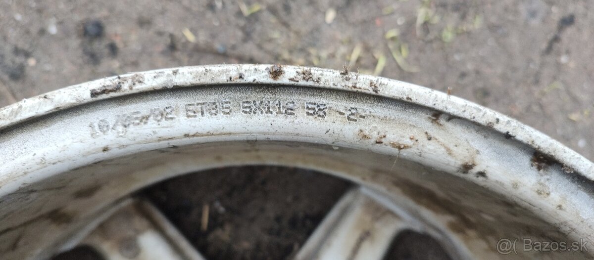 Alu kola 5x112 R15 - 6