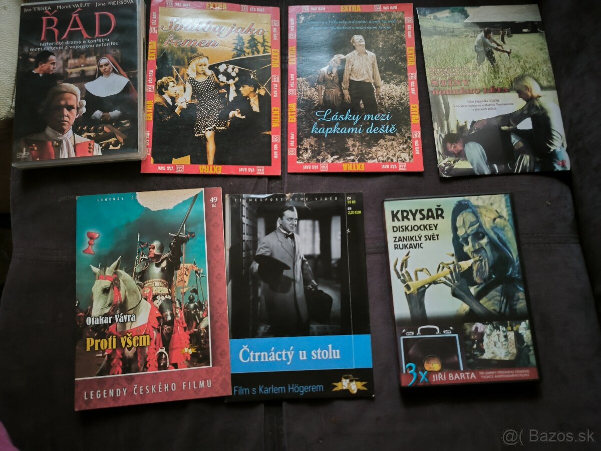 Veľká zbierka českých filmov na DVD - 6