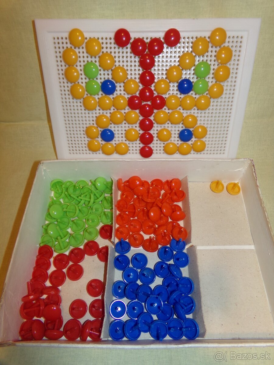 retro hra, hračka MOZAIKA - Bulharsko - 6