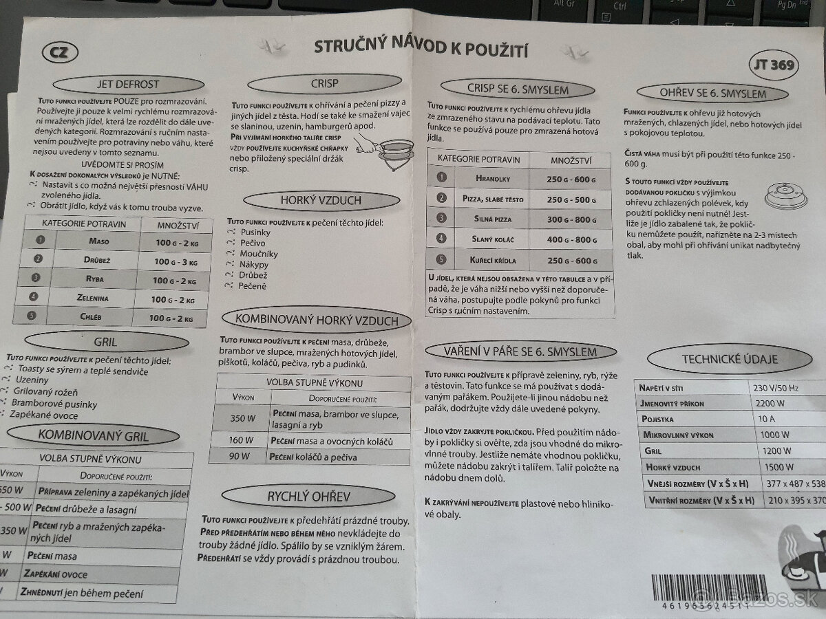 Whirlpool JT 369 - 6